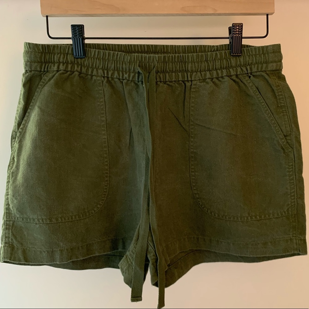 J. Crew Seaside Short in Linen Blend